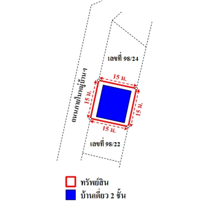 บ้านเดี่ยว พัชรี ขอนแก่น เมืองขอนแก่น บ้านเป็ด 4350000