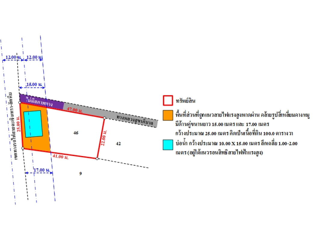 ที่ดินเปล่า ชลบุรี บางละมุง ห้วยใหญ่ 1749000
