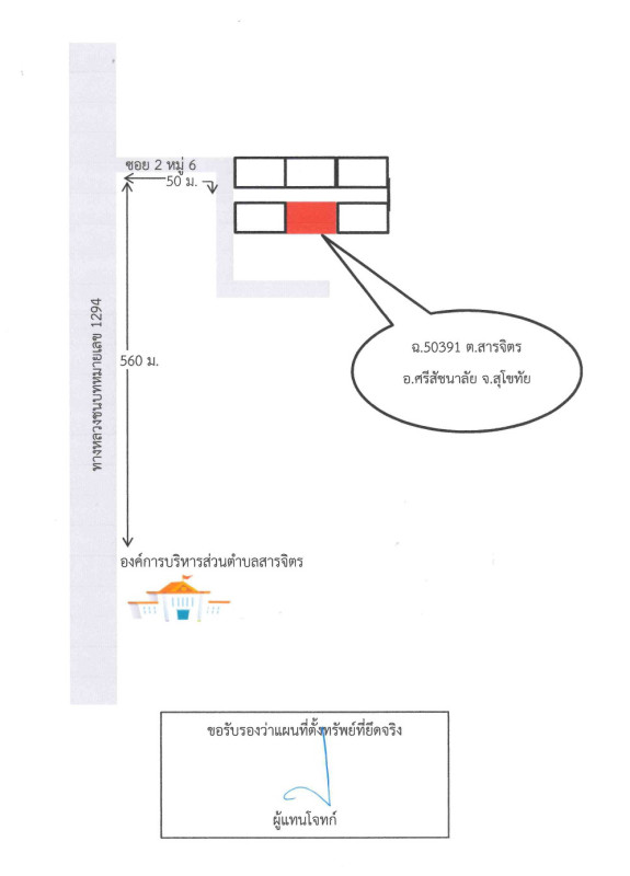 บ้านเดี่ยว สุโขทัย ศรีสัชนาลัย สารจิตร 0