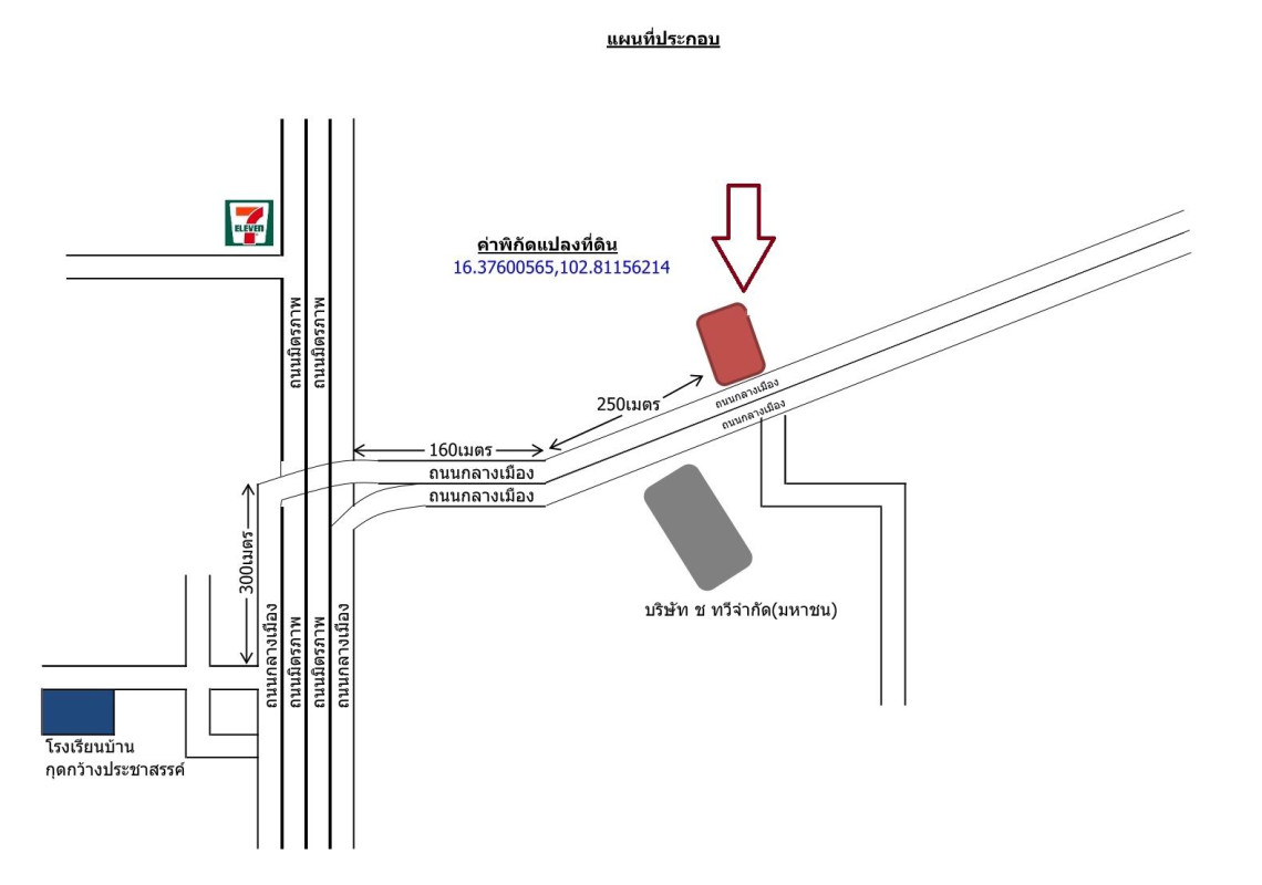 บ้านเดี่ยว ขอนแก่น เมืองขอนแก่น เมืองเก่า 7972800