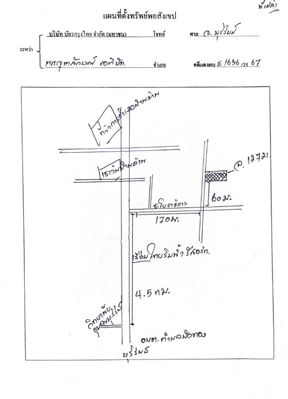 Residential land/lot Buri Ram Ban Dan Ban Dan 61710