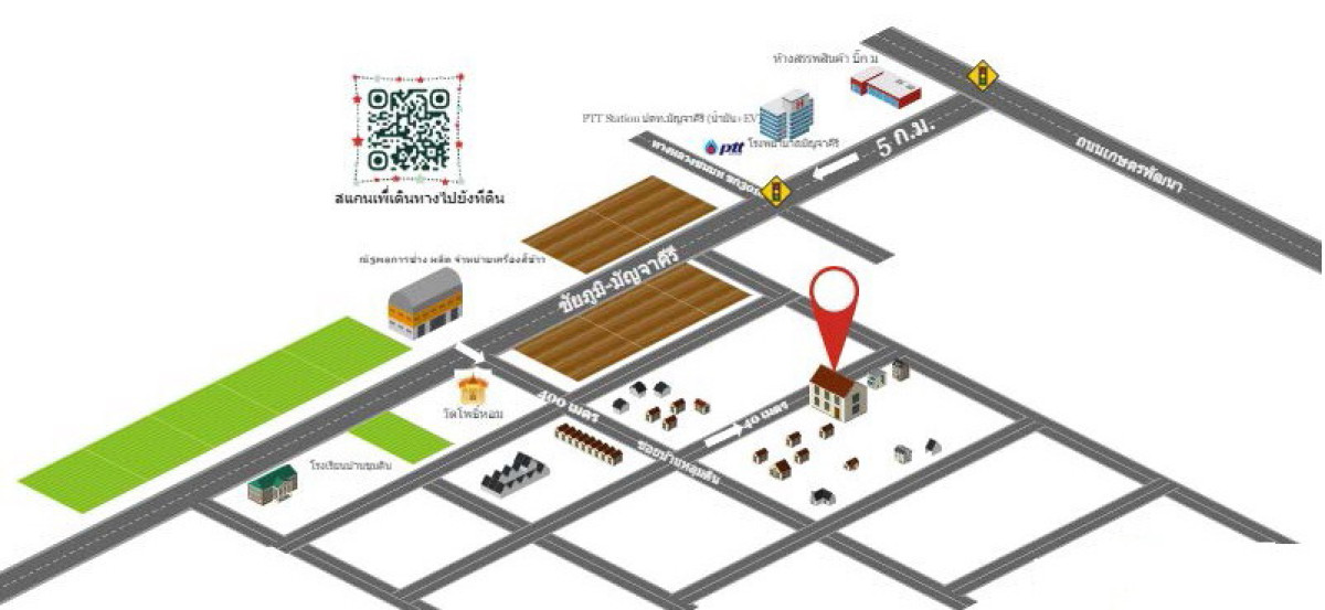 บ้านเดี่ยว ขอนแก่น มัญจาคีรี กุดเค้า 771200