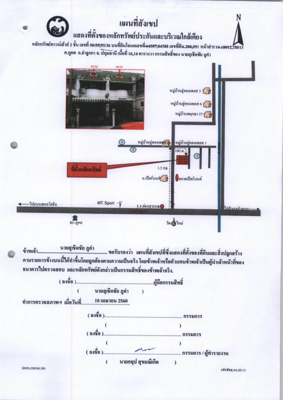 Townhouse Pathum Thani Lam Luk Ka Khu Khot 706360