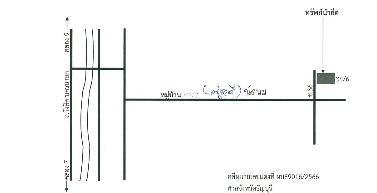 ทาวน์เฮ้าส์ ปทุมธานี ธัญบุรี ลำผักกูด 592098