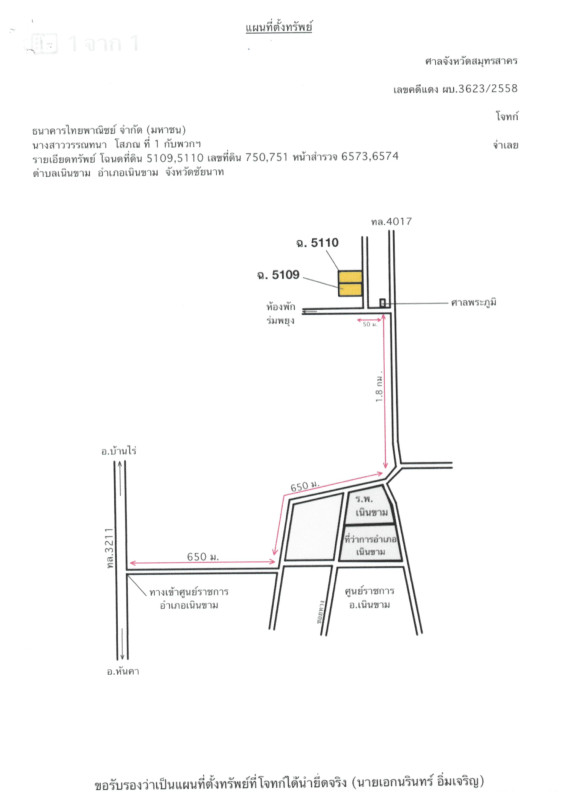 ที่ดินเปล่า ชัยนาท เนินขาม เนินขาม 75200