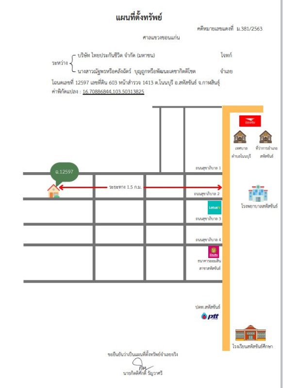 บ้านเดี่ยว กาฬสินธุ์ สหัสขันธ์ โนนบุรี 1750000