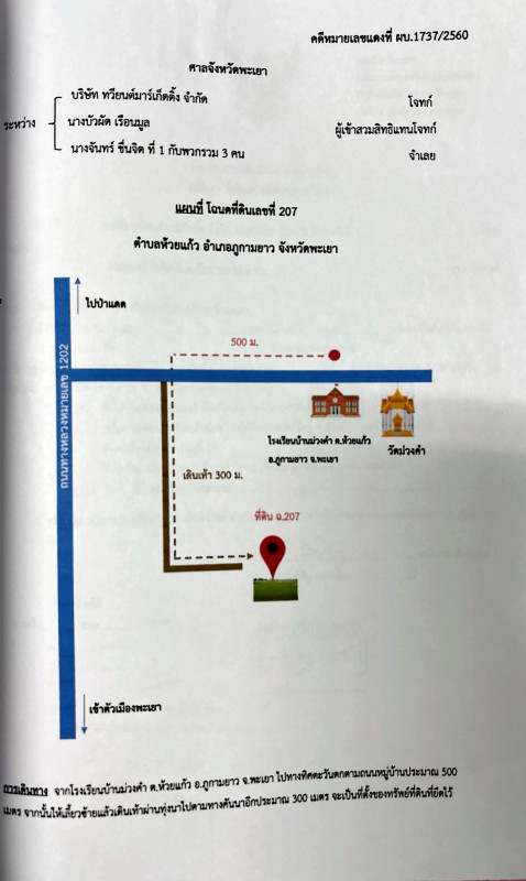 Residential land/lot Phayao Phu Kamyao Huai Kaeo 162360