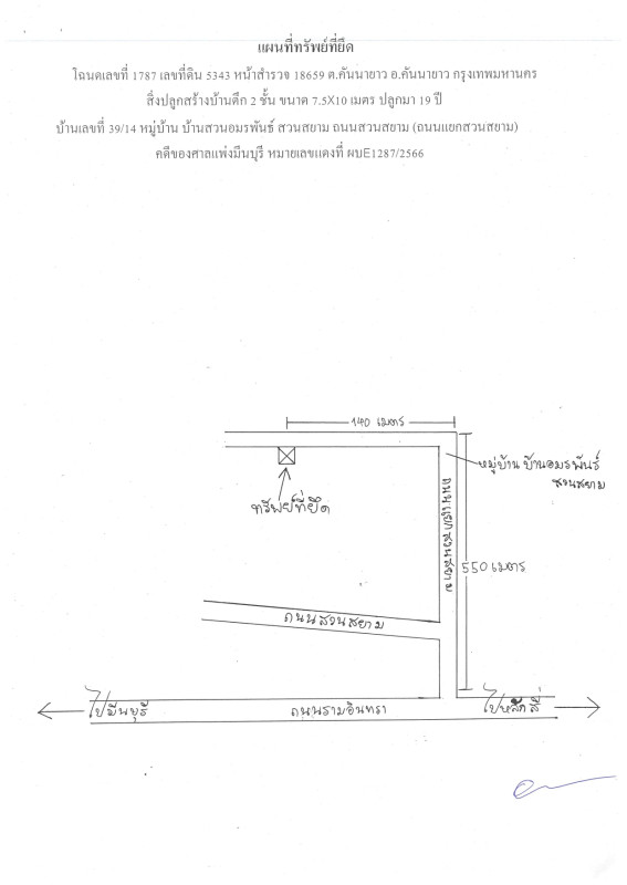 บ้านเดี่ยว กรุงเทพมหานคร คันนายาว คันนายาว 5594075