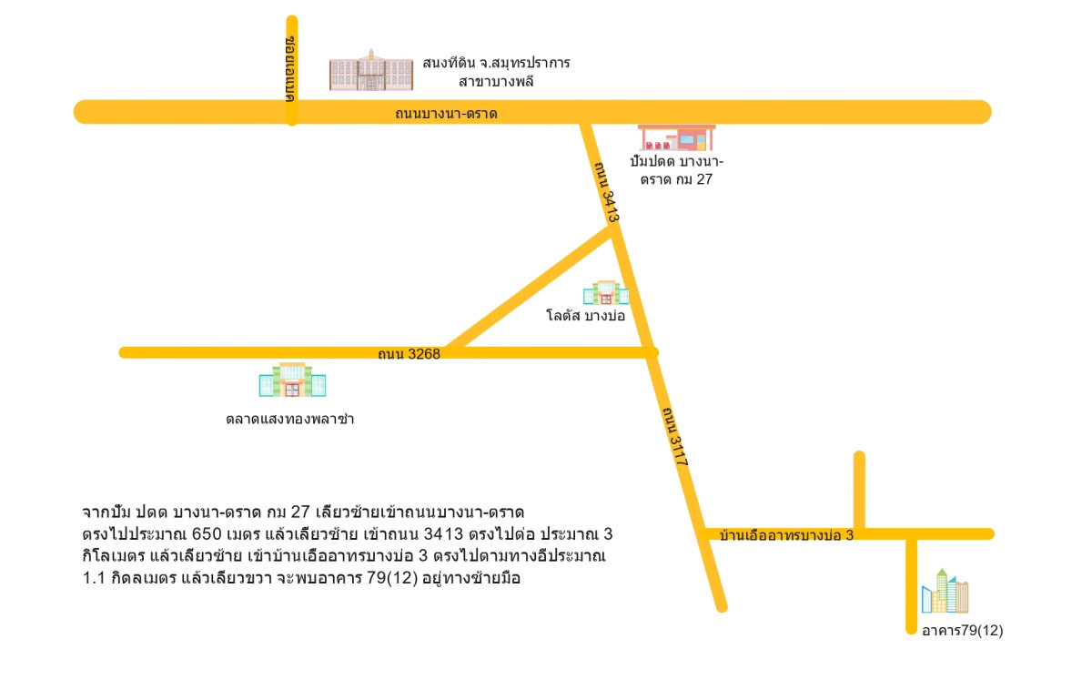 คอนโด สมุทรปราการ บางบ่อ บางเพรียง 379552