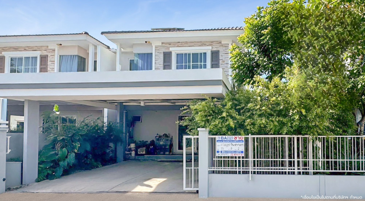 บ้านแฝด วิลลาจจิโอ ปิ่นเกล้า-ศาลายา นนทบุรี บางกรวย ศาลากลาง 3890000