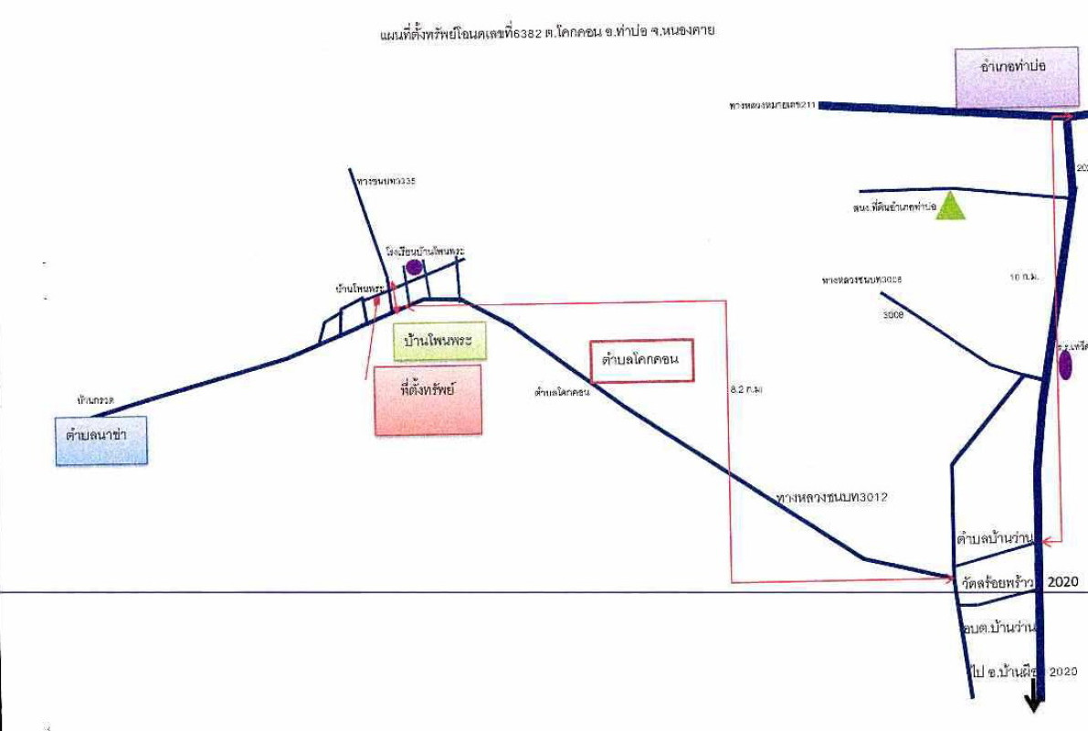 บ้านเดี่ยว หนองคาย ท่าบ่อ โคกคอน 699500