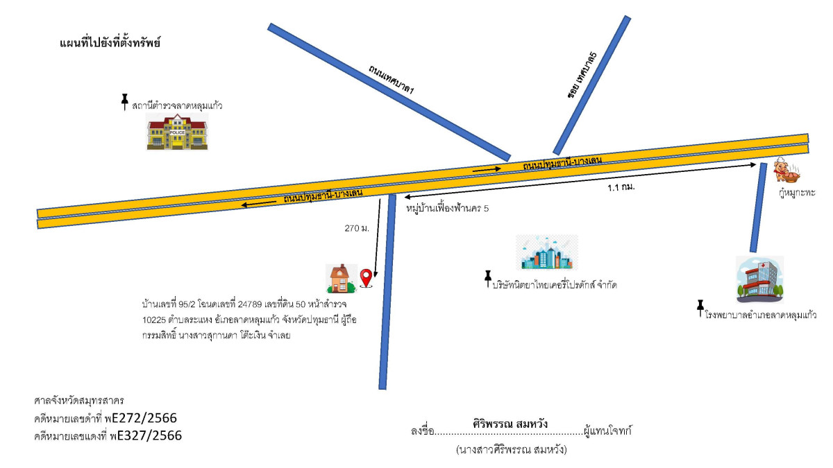 ทาวน์เฮ้าส์ ปทุมธานี ลาดหลุมแก้ว ระแหง 746563