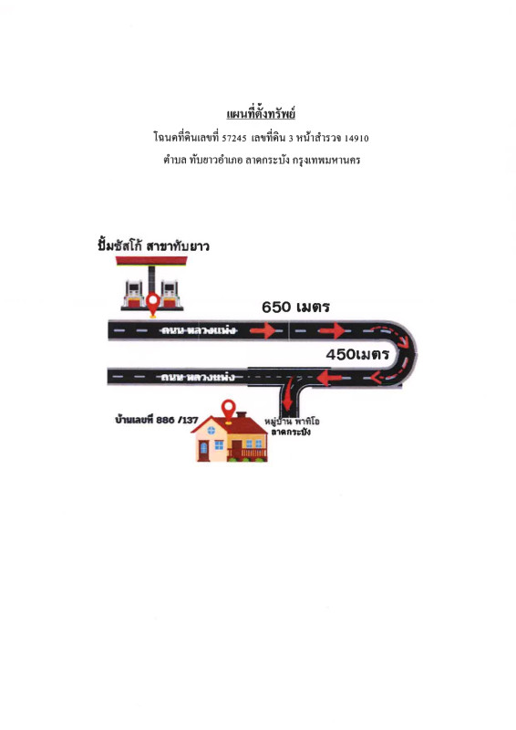 ทาวน์เฮ้าส์ กรุงเทพมหานคร ลาดกระบัง ทับยาว 1626400