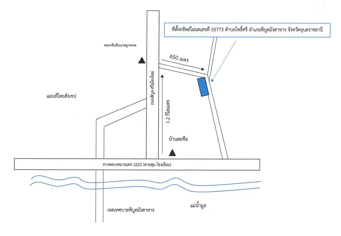 ที่ดินเปล่า อุบลราชธานี พิบูลมังสาหาร โพธิ์ศรี 113700