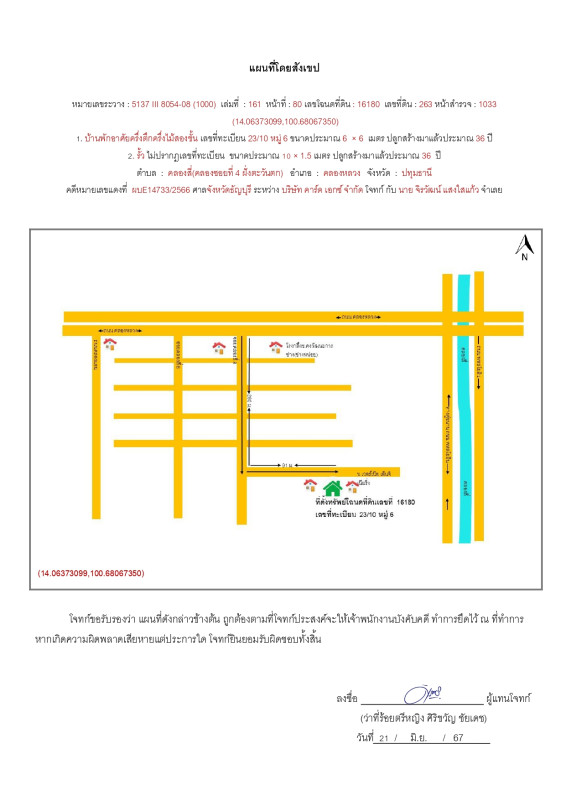 บ้านเดี่ยว ปทุมธานี คลองหลวง คลองสี่ 1366056