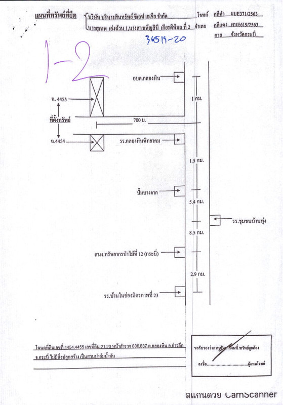 ที่ดินเปล่า กระบี่ อ่าวลึก คลองหิน 397800