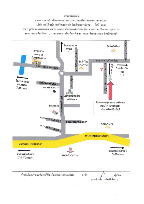 คอนโด นนทบุรี บางกรวย บางกรวย 294300