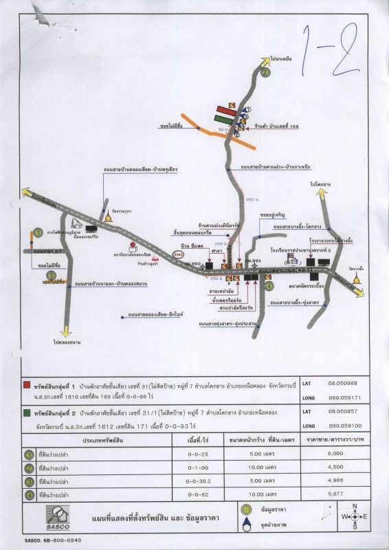 บ้านเดี่ยว กระบี่ เหนือคลอง โคกยาง 493200
