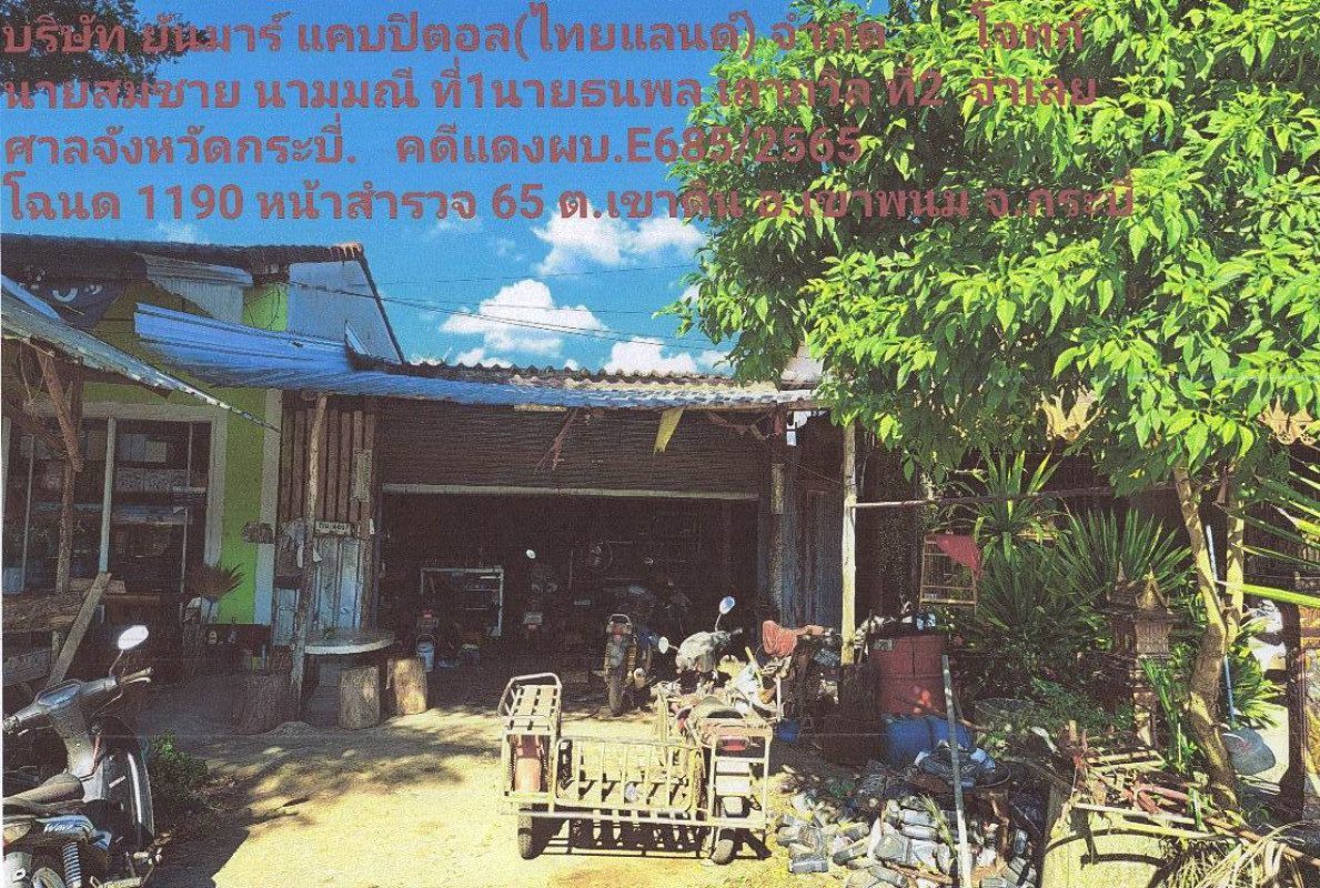 บ้านเดี่ยว กระบี่ เขาพนม เขาดิน 453000