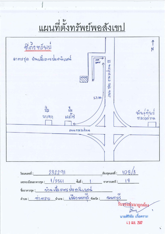 คอนโด นนทบุรี เมืองนนทบุรี ท่าทราย 261960