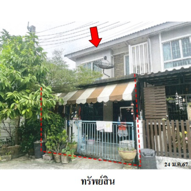 ทาวน์เฮ้าส์ พฤกษาวิลล์ 60 ลาดกระบัง-อ่อนนุช สมุทรปราการ บางเสาธง ศีรษะจรเข้น้อย 2210000