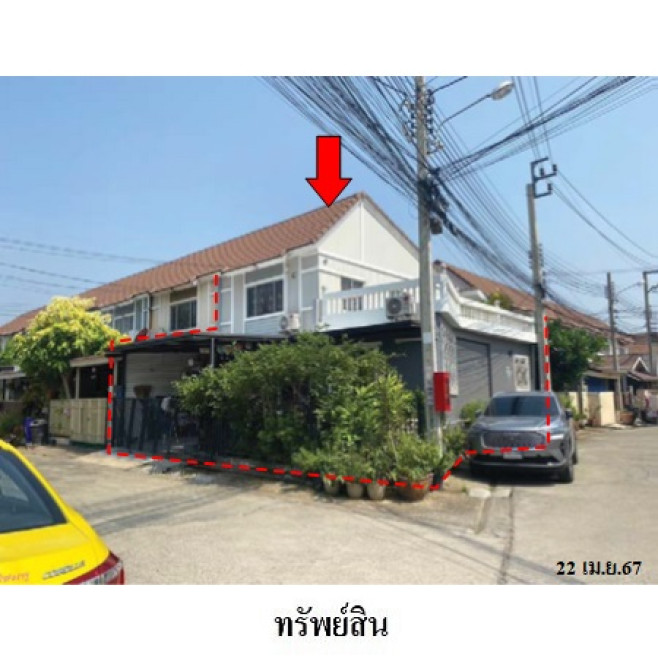 ทาวน์เฮ้าส์ บ้านพฤกษา 45 นนทบุรี บางใหญ่ บางแม่นาง 2530000