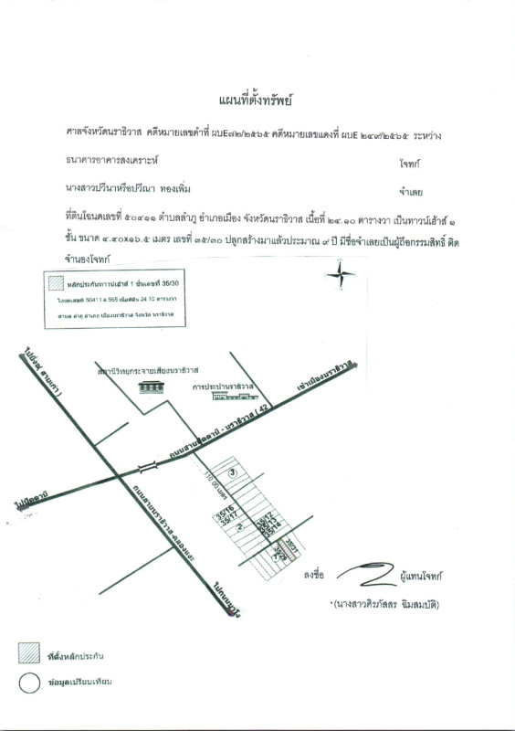 ทาวน์เฮ้าส์ นราธิวาส เมืองนราธิวาส ลำภู 560212