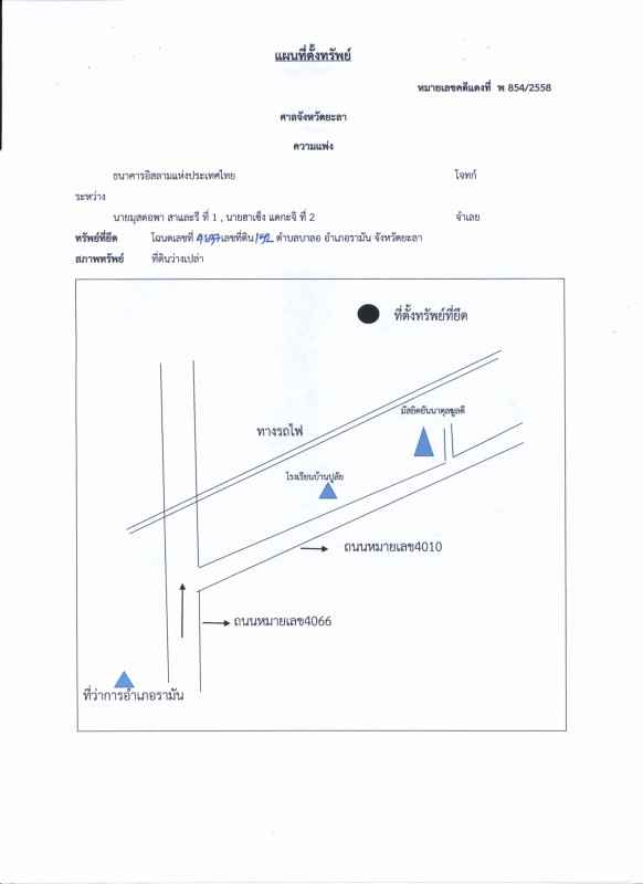 Residential land/lot Yala Raman Balo 56160