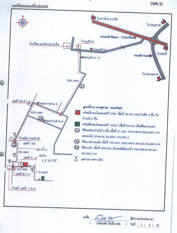 บ้านเดี่ยว นนทบุรี ปากเกร็ด บางตลาด 2714700