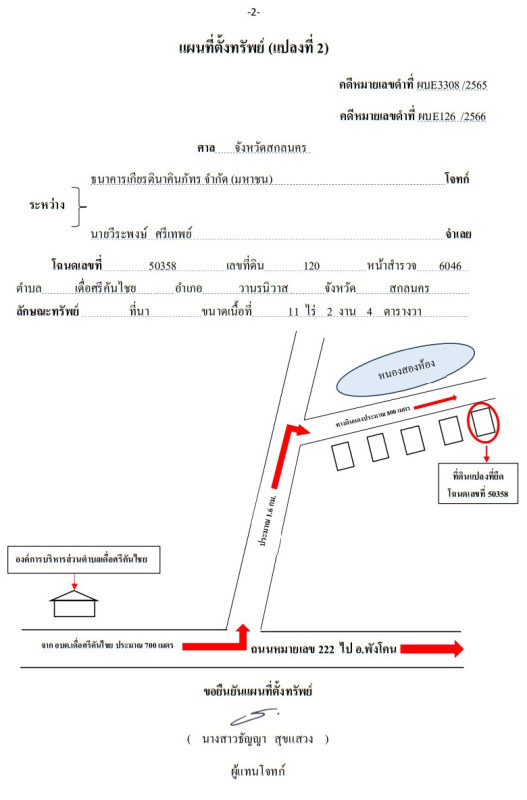 ที่ดินเปล่า สกลนคร วานรนิวาส เดื่อศรีคันไชย 598520