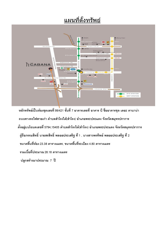 คอนโด สมุทรปราการ พระประแดง สำโรง 1637258