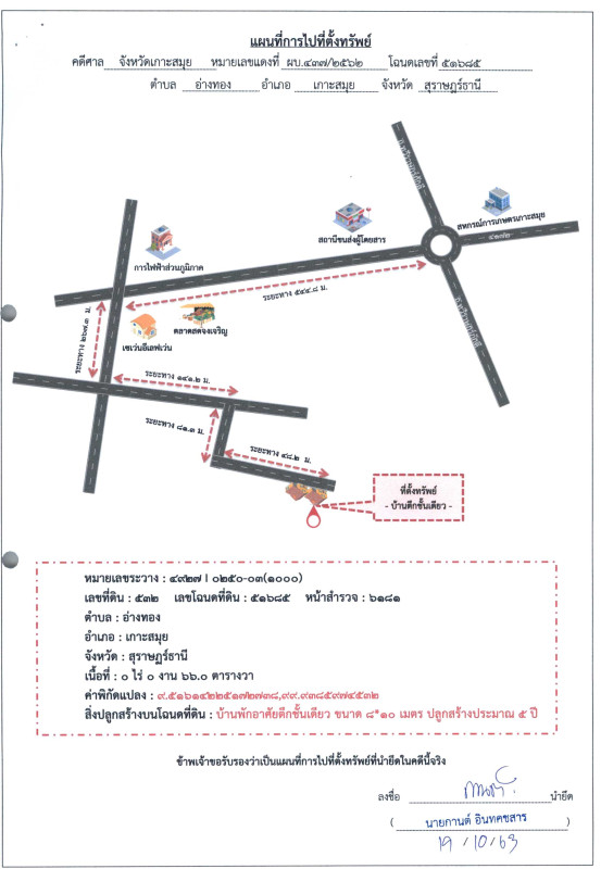 บ้านเดี่ยว สุราษฎร์ธานี เกาะสมุย อ่างทอง 2560000