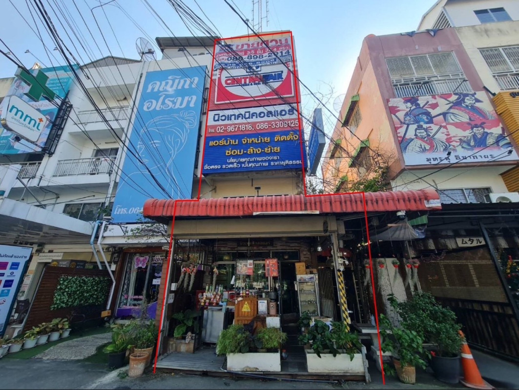 อาคารพาณิชย์ นนทบุรี เมืองนนทบุรี ท่าทราย 9200000