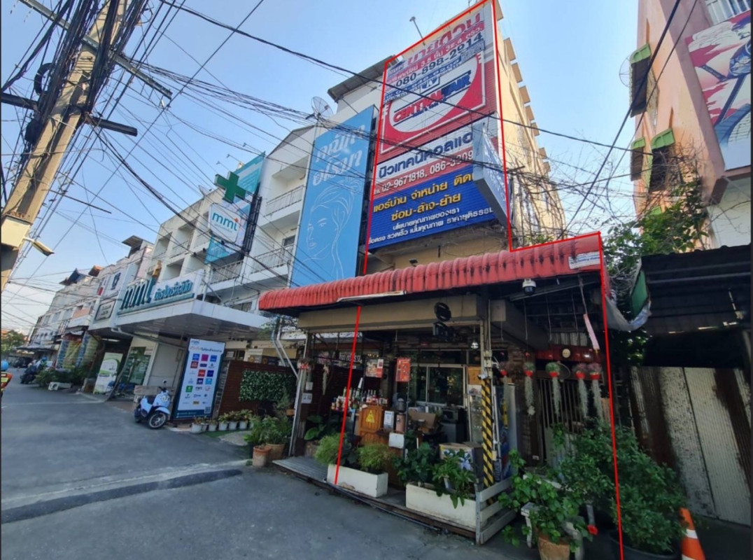 อาคารพาณิชย์ นนทบุรี เมืองนนทบุรี ท่าทราย 9200000