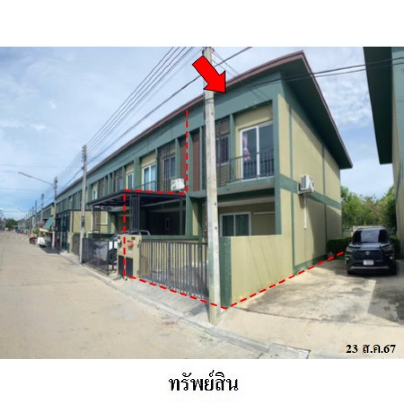ทาวน์เฮ้าส์ เดอะ ชิค ทาวน์ ลาดหลุมแก้ว ปทุมธานี ลาดหลุมแก้ว คูขวาง 1919600