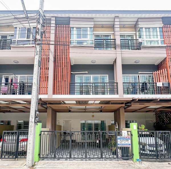 ทาวน์เฮ้าส์ พิบูลย์ทาวน์โฮม นนทบุรี เมืองนนทบุรี บางเขน 4490000