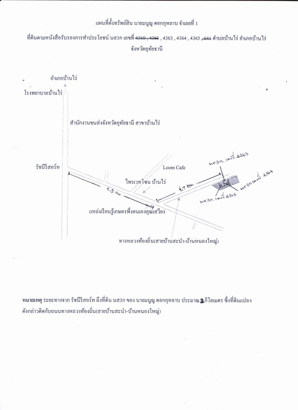 ที่ดินเปล่า อุทัยธานี บ้านไร่ บ้านไร่ 176000