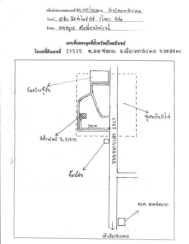 ทาวน์เฮ้าส์ มหาสารคาม เมืองมหาสารคาม ลาดพัฒนา 264800