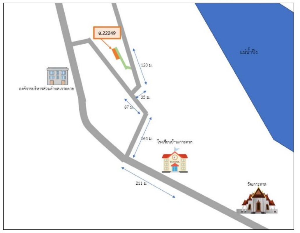 บ้านเดี่ยว กำแพงเพชร ขาณุวรลักษบุรี เกาะตาล 338896