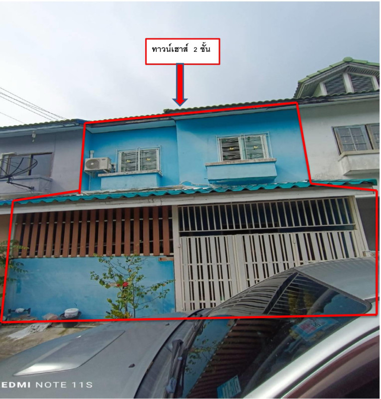 ทาวน์เฮ้าส์ ปทุมธานี ธัญบุรี บึงน้ำรักษ์ 714820