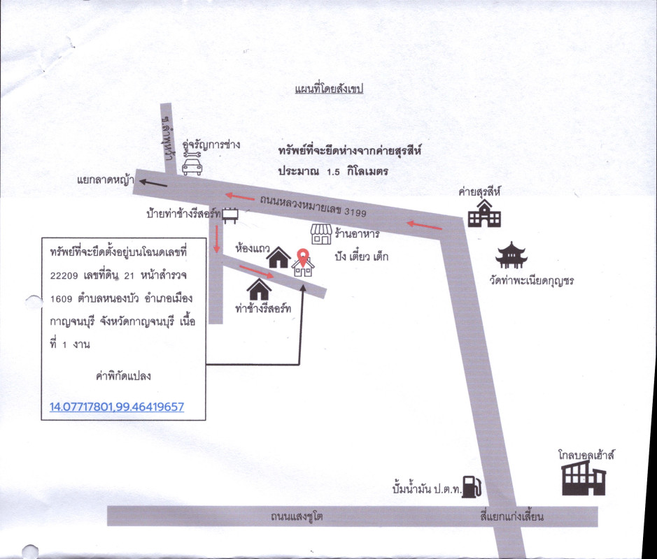 บ้านเดี่ยว กาญจนบุรี เมืองกาญจนบุรี หนองบัว 2167000
