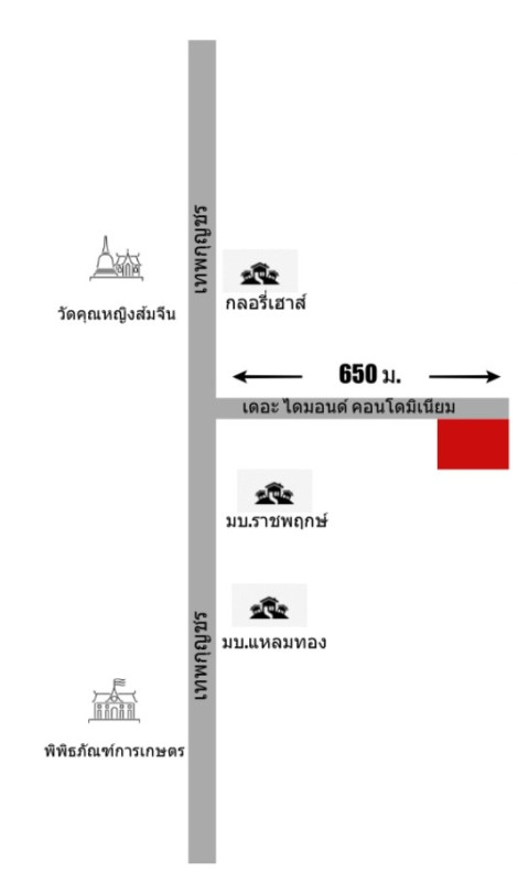 คอนโด ปทุมธานี คลองหลวง คลองหนึ่ง 630015