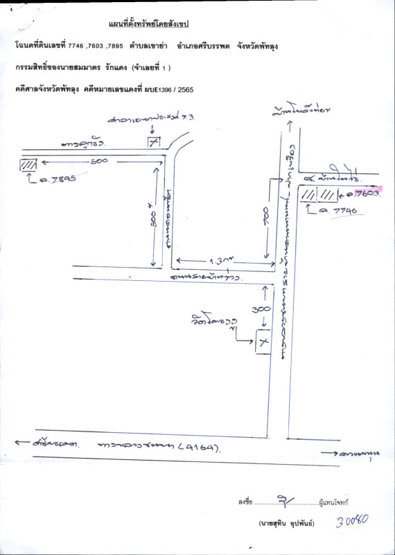 ที่ดินเปล่า พัทลุง ศรีบรรพต เขาย่า 1380918