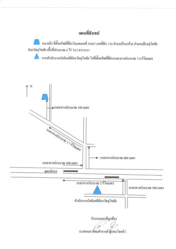 ที่ดินเปล่า สุโขทัย เมืองสุโขทัย บ้านกล้วย 272058