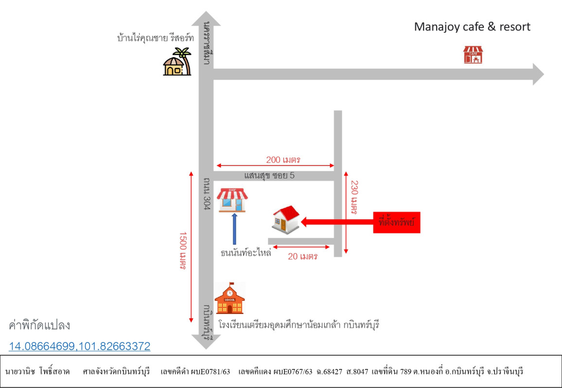 ทาวน์เฮ้าส์ ปราจีนบุรี กบินทร์บุรี หนองกี่ 511850
