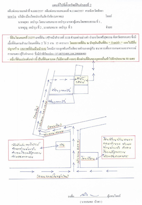ที่ดินเปล่า สกลนคร โคกศรีสุพรรณ ด่านม่วงคำ 144690