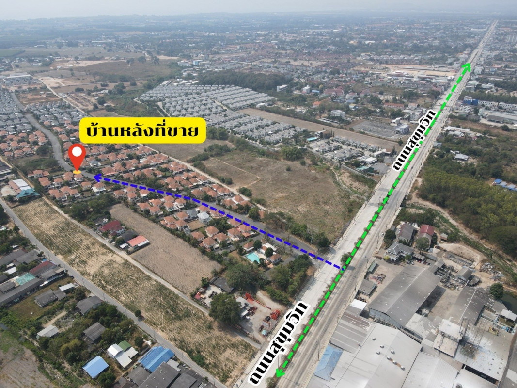 บ้านเดี่ยว สินทวีการ์เด้น 2 ระยอง บ้านฉาง บ้านฉาง 3690000