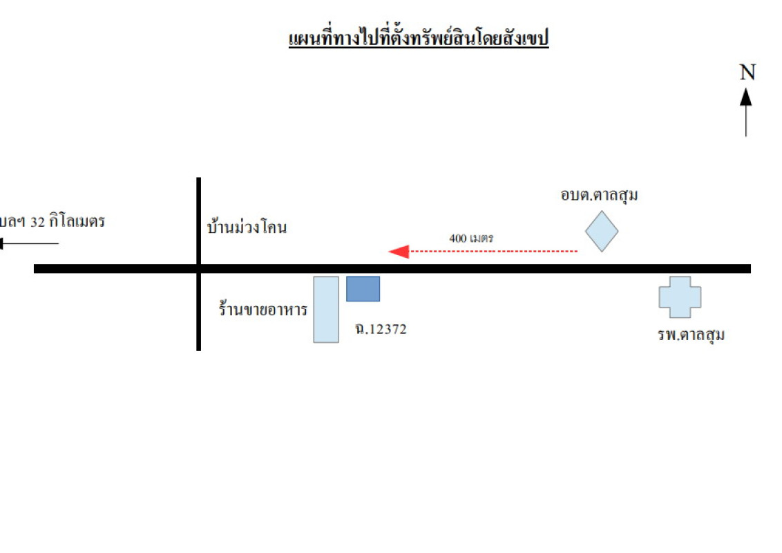 ที่ดินเปล่า อุบลราชธานี ตาลสุม ตาลสุม 867360