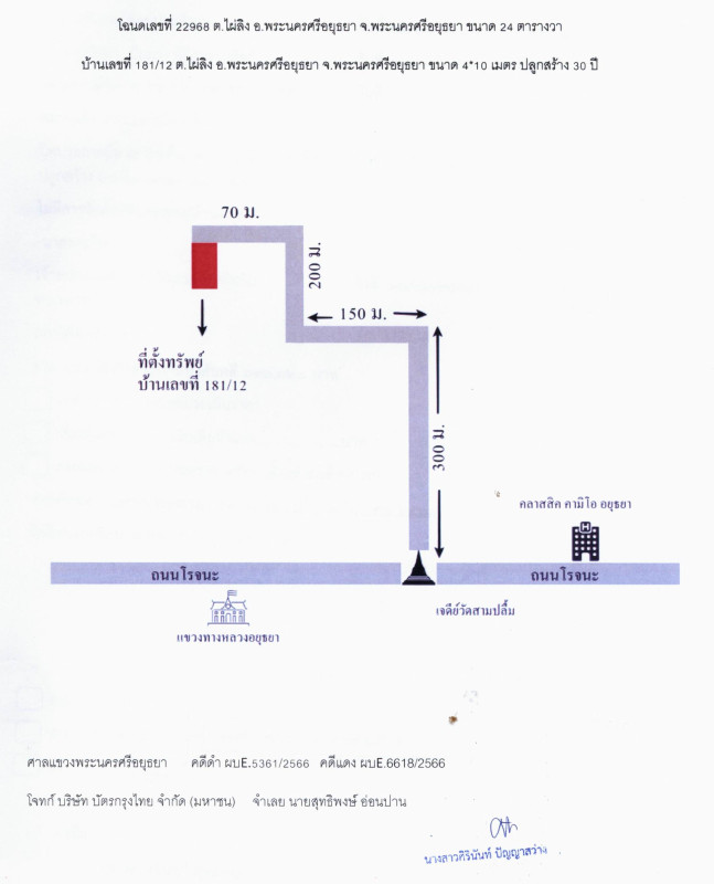 ทาวน์เฮ้าส์ พระนครศรีอยุธยา พระนครศรีอยุธยา ไผ่ลิง 632720