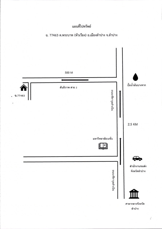บ้านเดี่ยว ลำปาง เมืองลำปาง พระบาท 892430